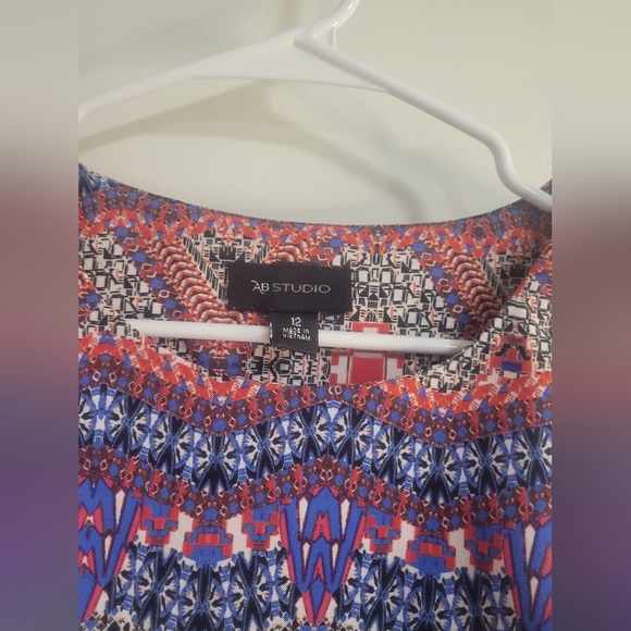 AB Studio patterned sheath dress - Picture 3 of 12